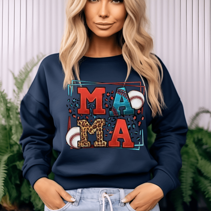 Baseball Mama Top