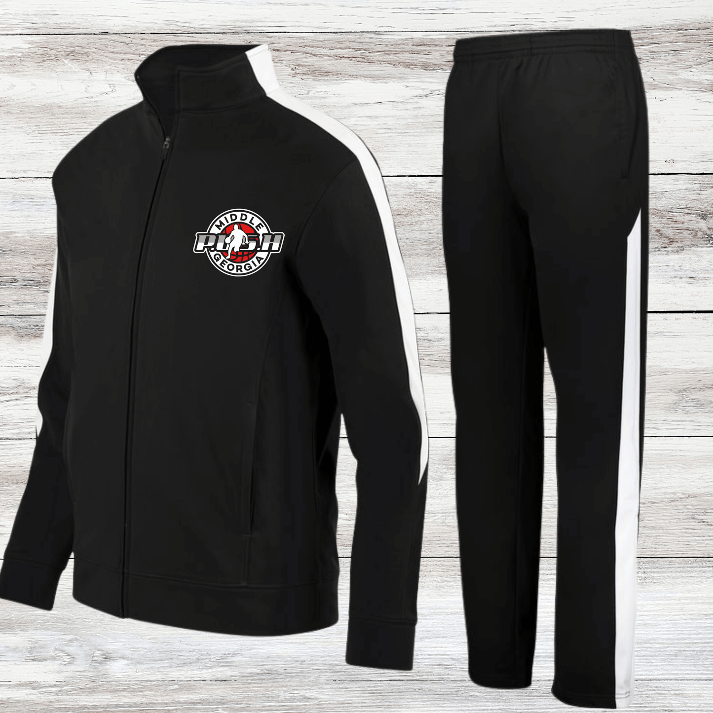 PUSH Basketball Warm Up Jacket and Pants Set