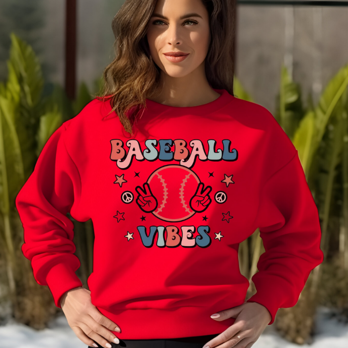 Baseball Vibes Top