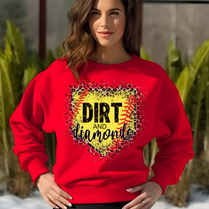 Dirt & Diamonds Softball Top