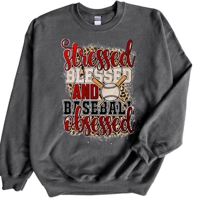 Stressed Blessed and Baseball Obsessed Top