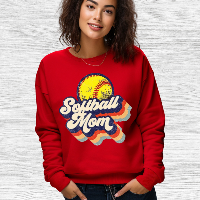 Softball Mom Retro Top