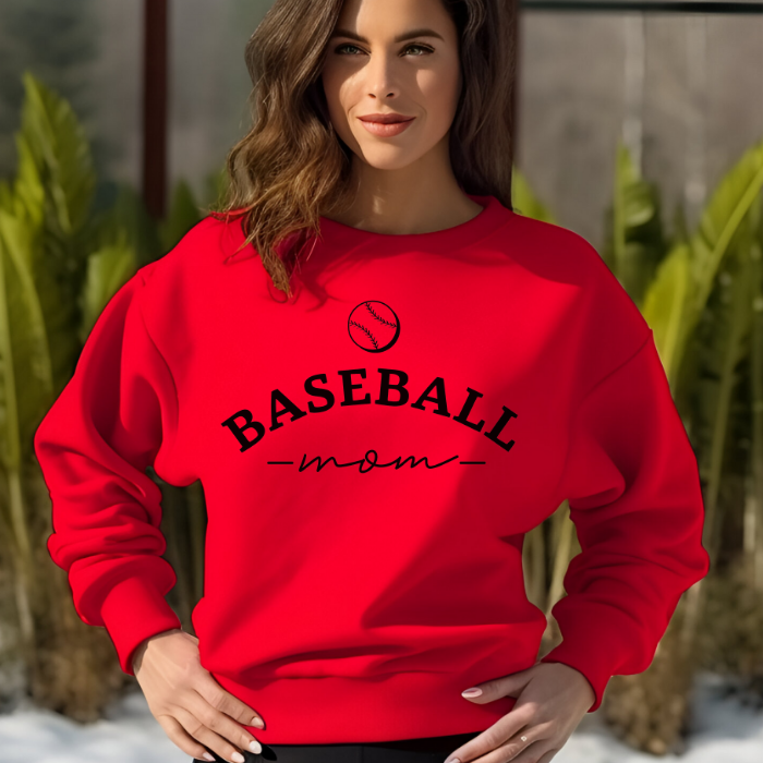 Baseball Mom Simple Top