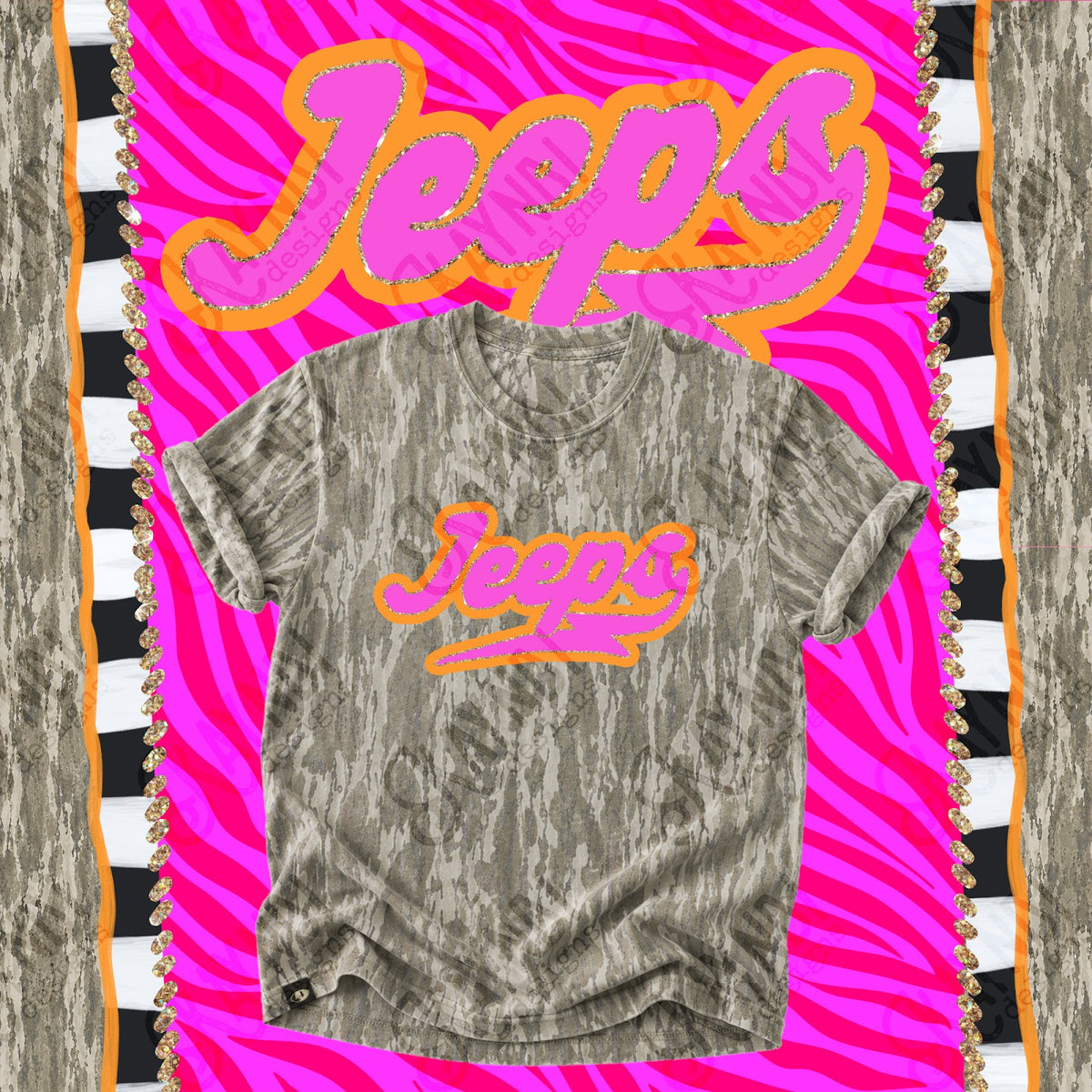 Prism Script Jeeps Top