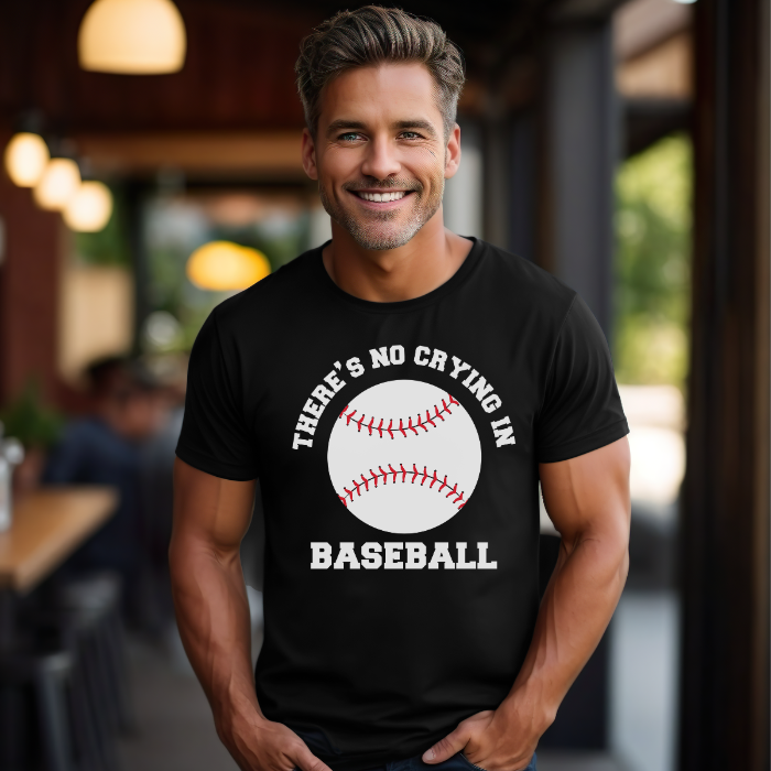 There's No Crying In Baseball Top