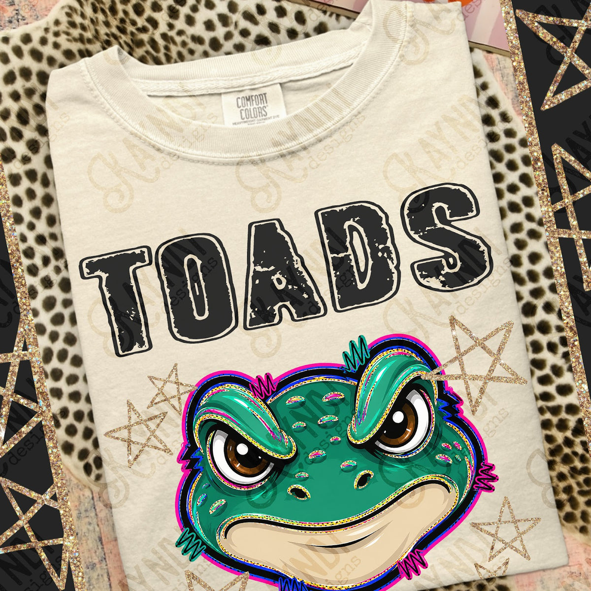 Grunge Varsity Toads Top