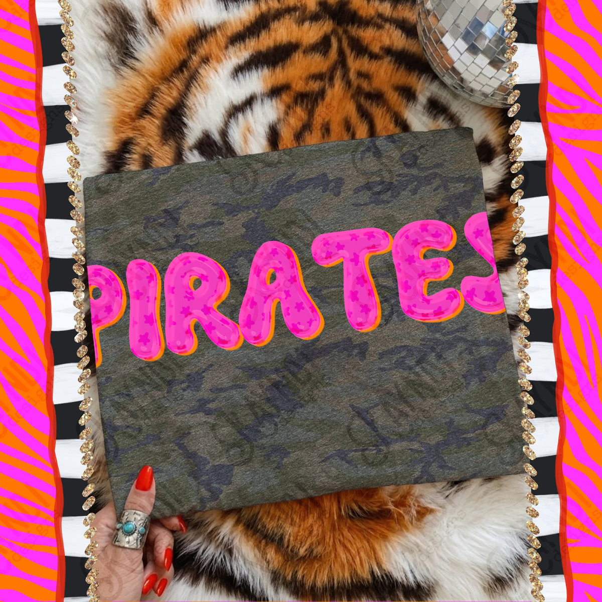 Bubble Stars Pirates Top