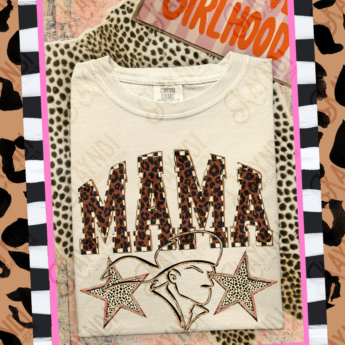 MAMA Pioneers Top design mockup