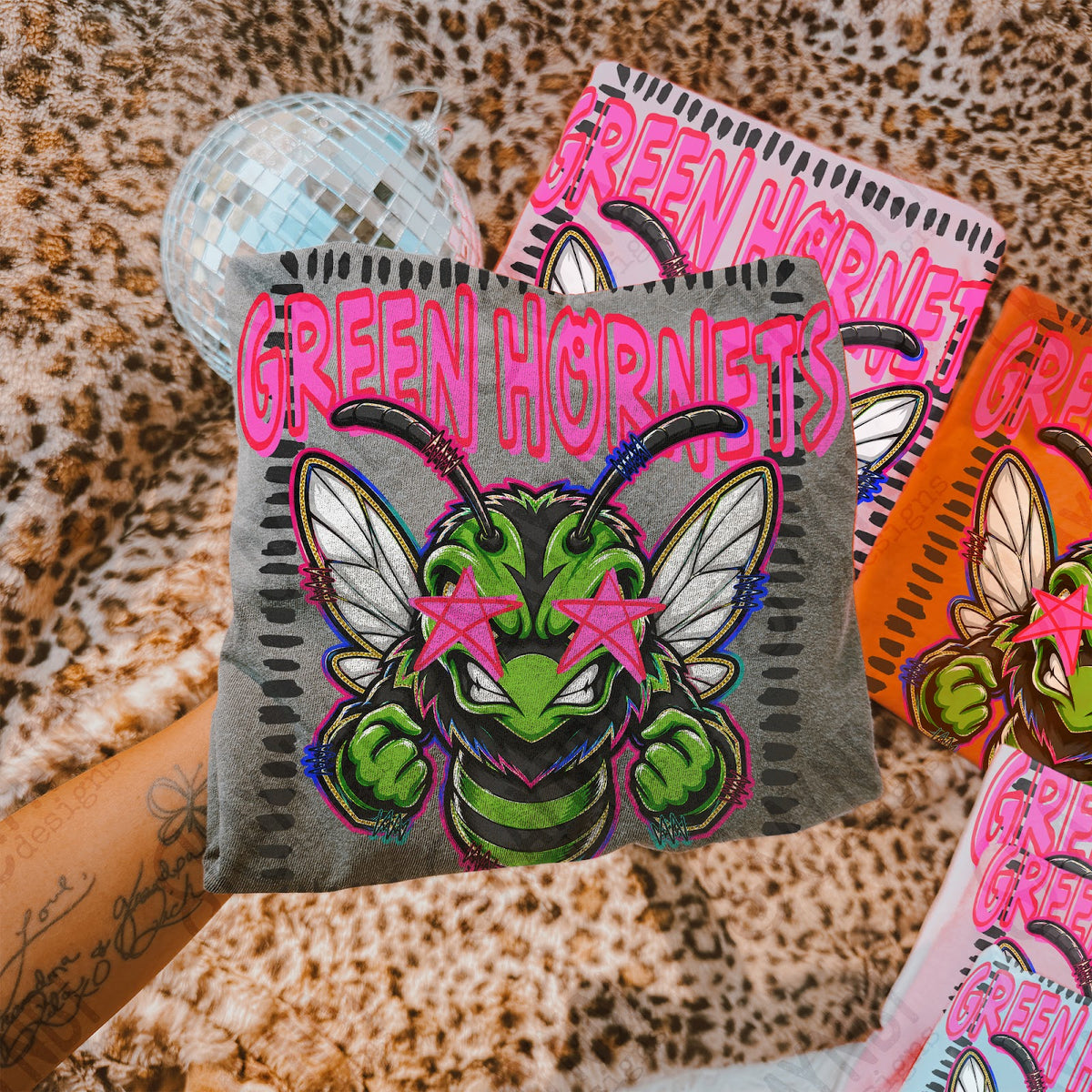 Starstruck Green Hornets Top