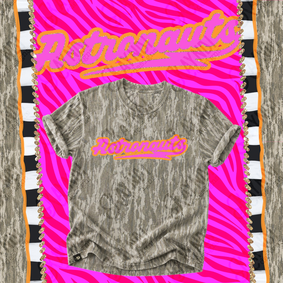 Prism Script Astronauts Top