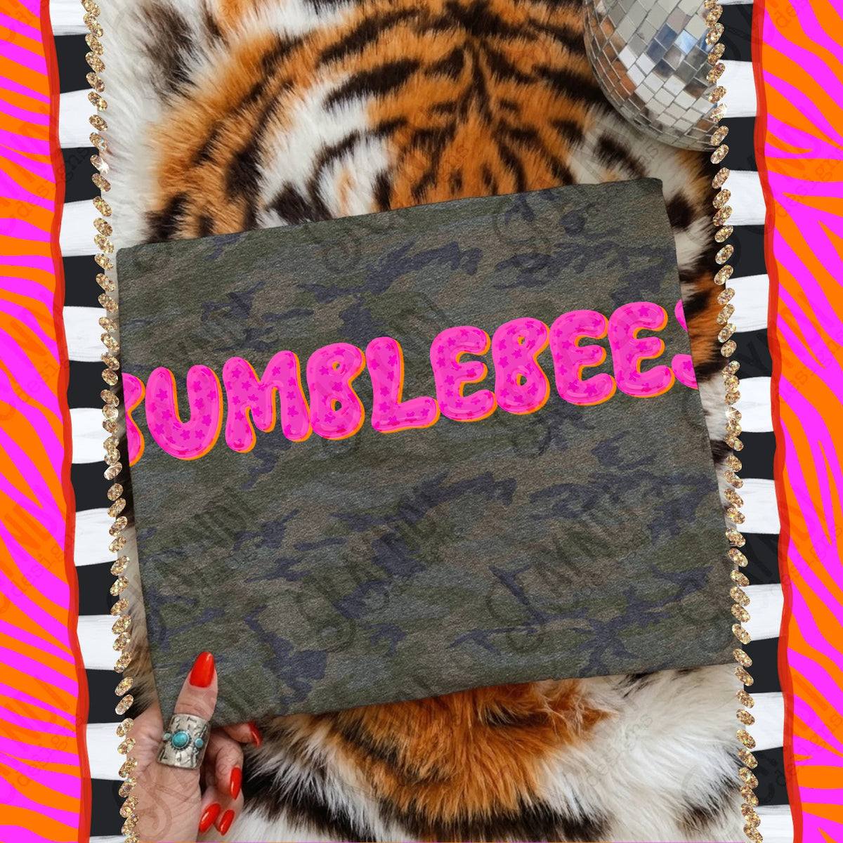 Bubble Stars Bumblebees Top