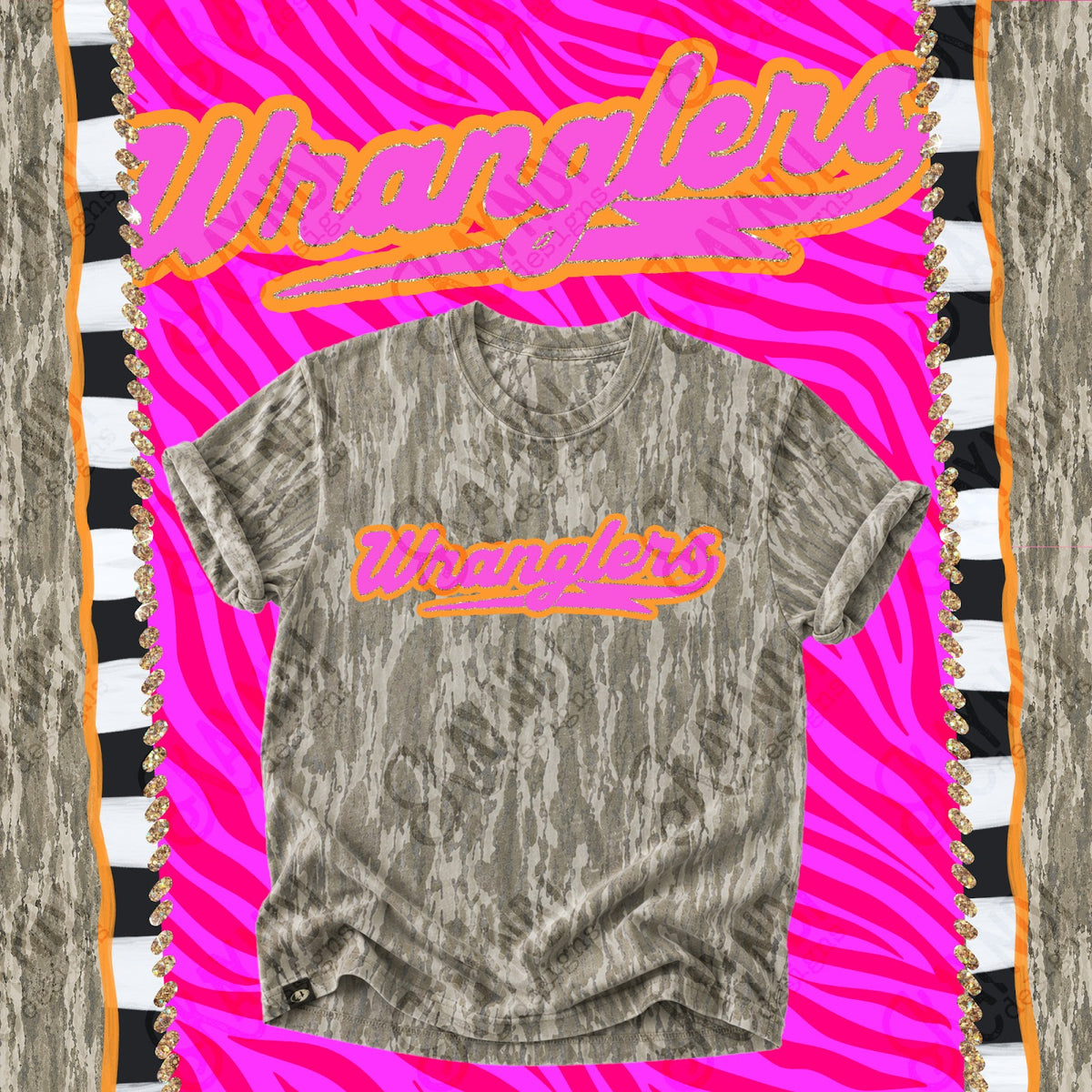 Prism Script Wranglers Top