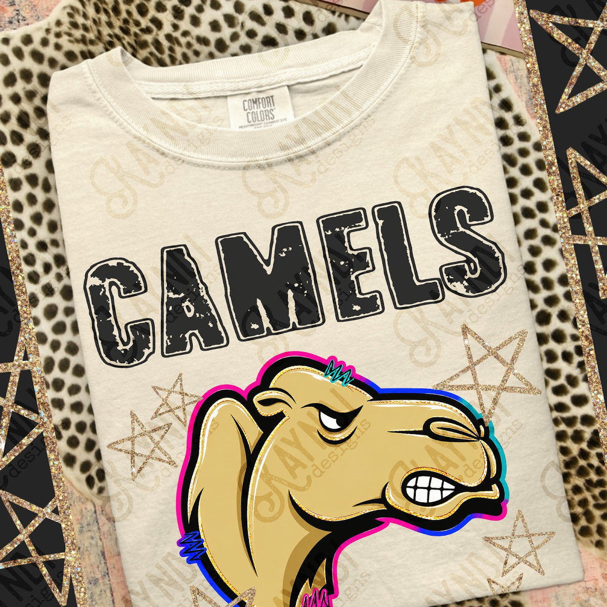 Grunge Varsity Camels Top
