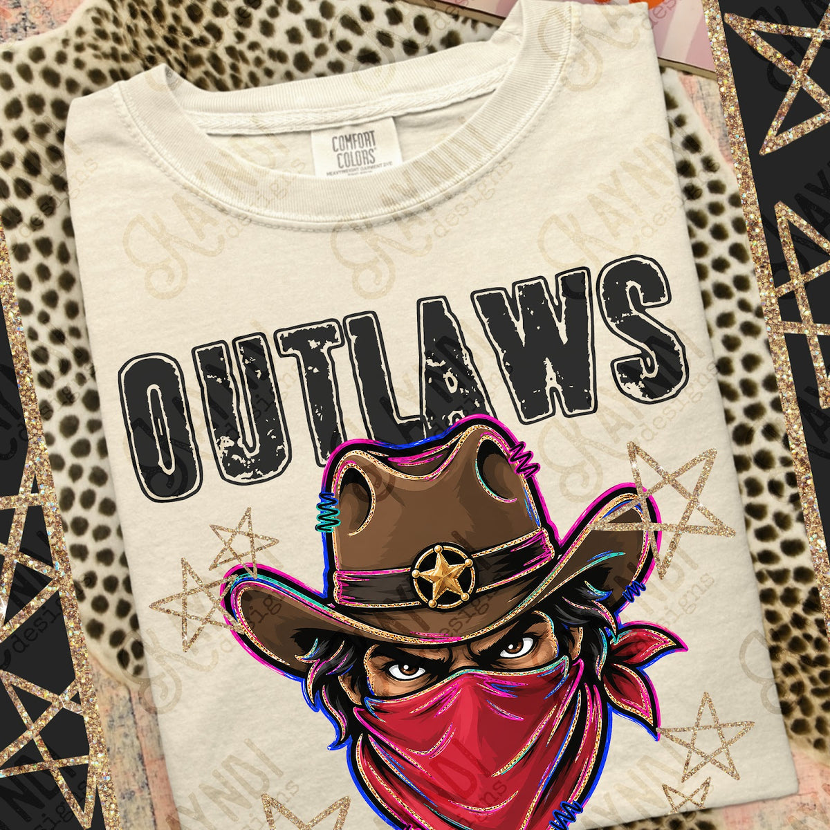 Grunge Varsity Outlaws Top