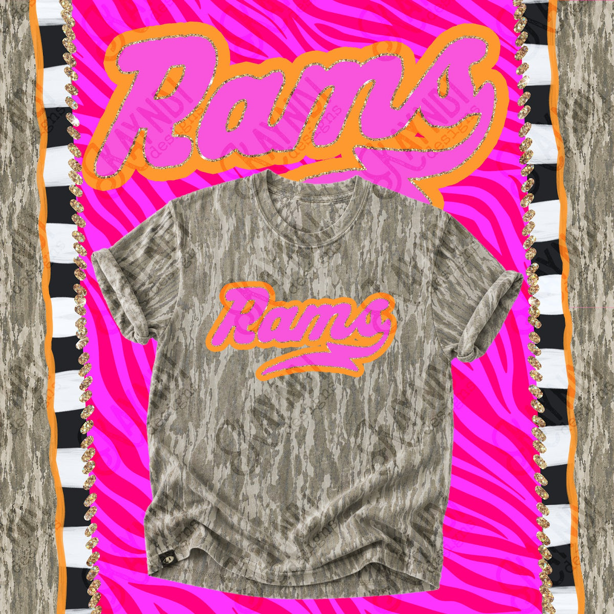 Prism Script Rams Top