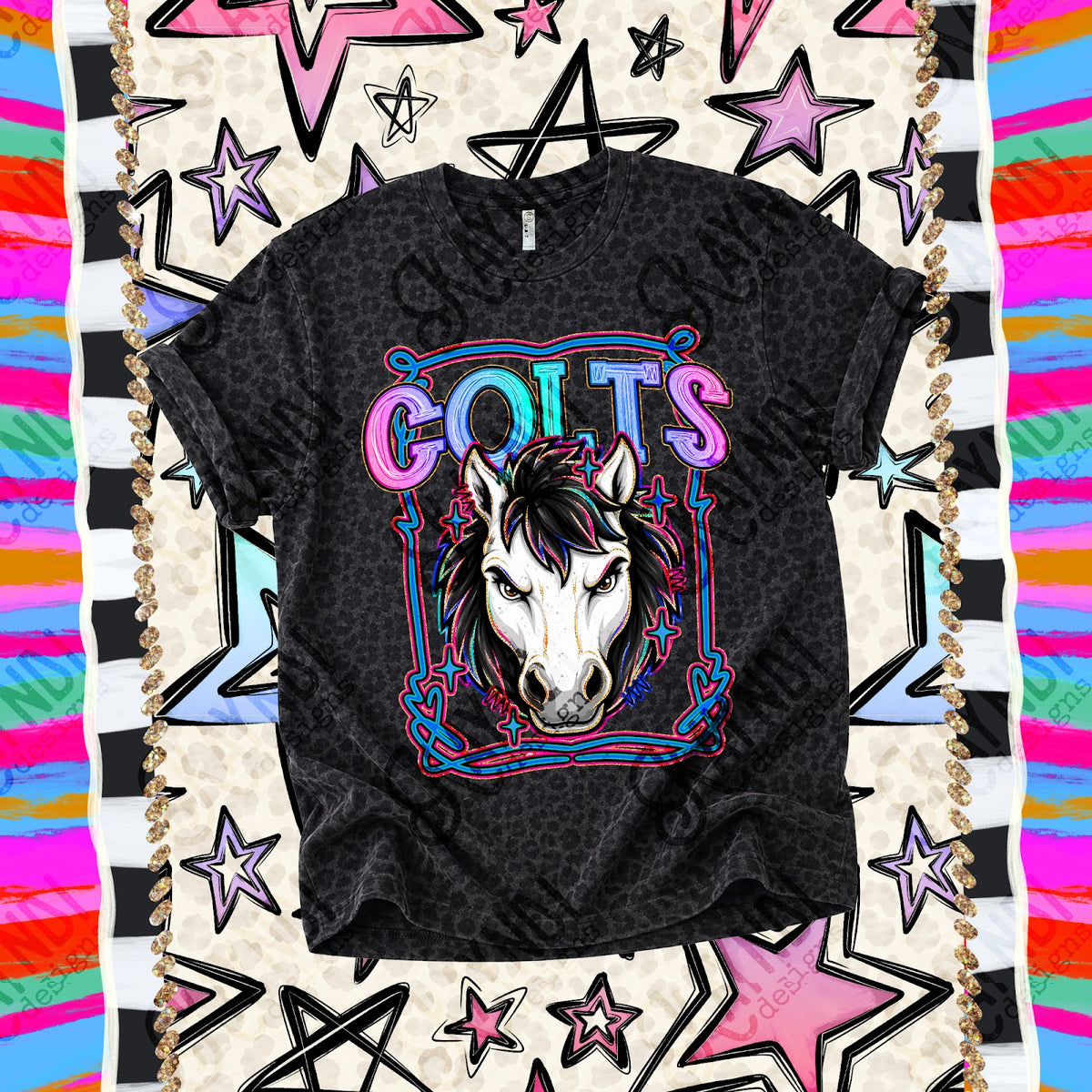 Retro Pop Colts 2 Top