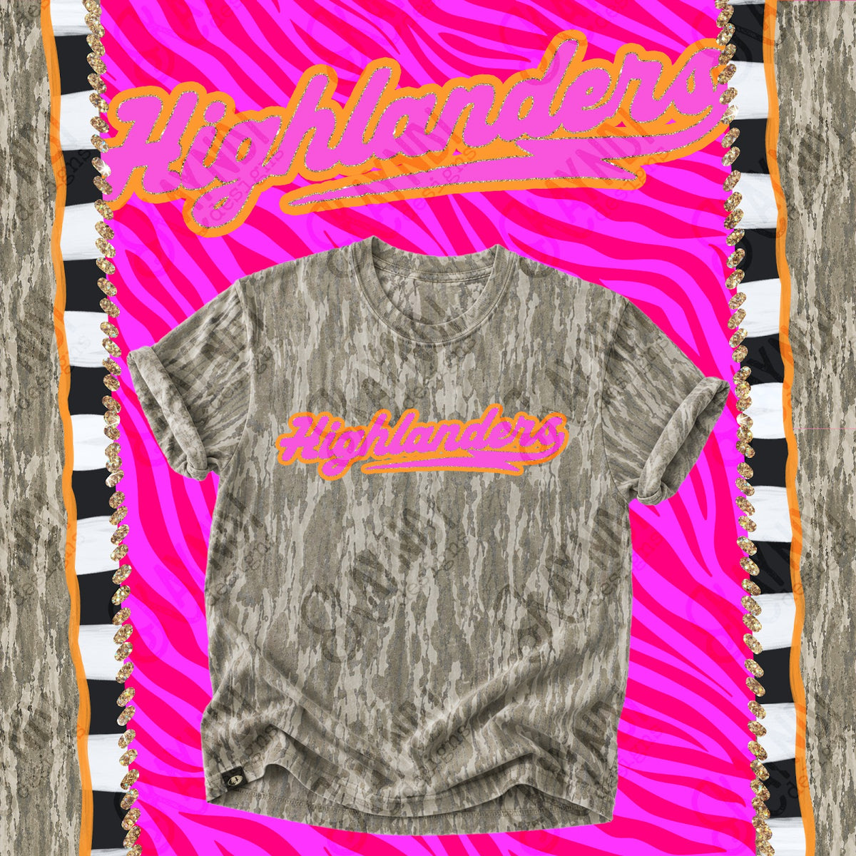 Prism Script Highlanders Top