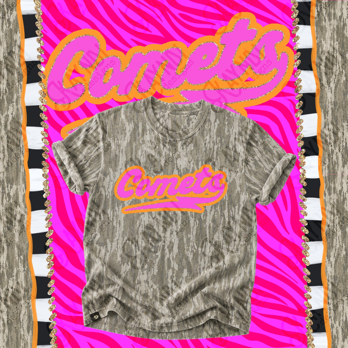 Prism Script Comets Top