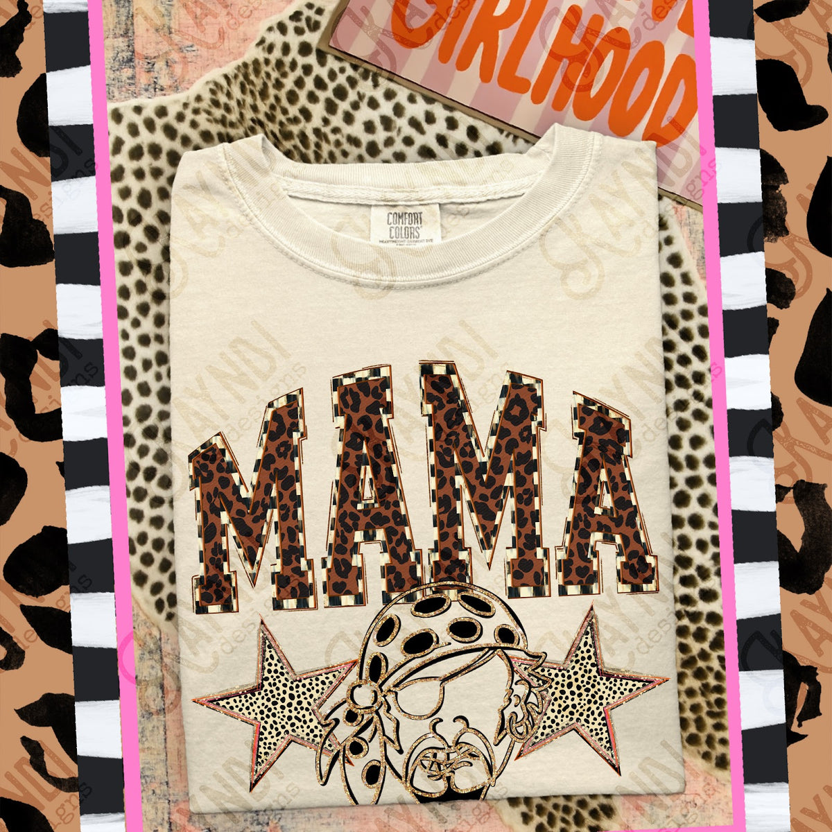 MAMA Pirates 2 Top design mockup