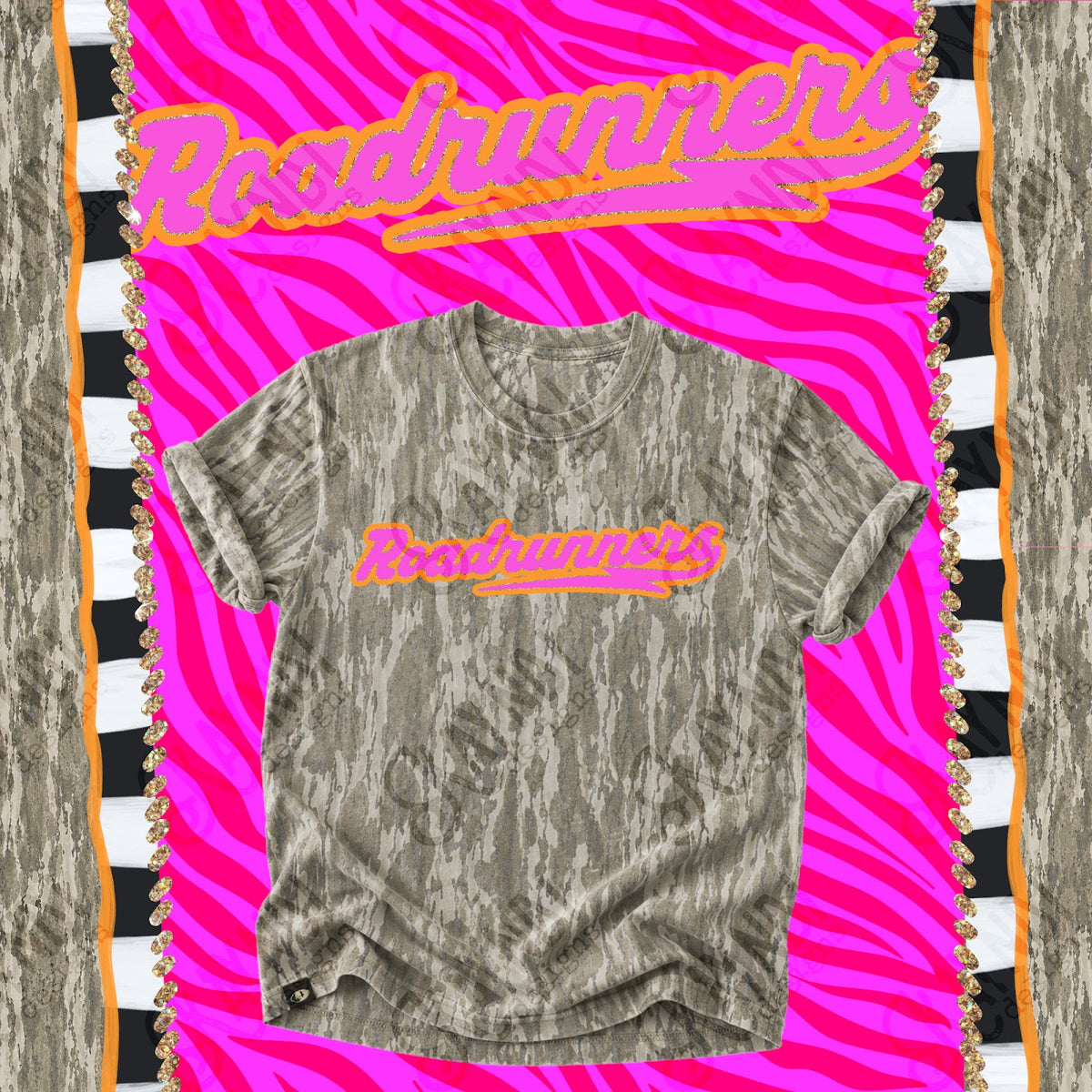 Prism Script Roadrunners Top