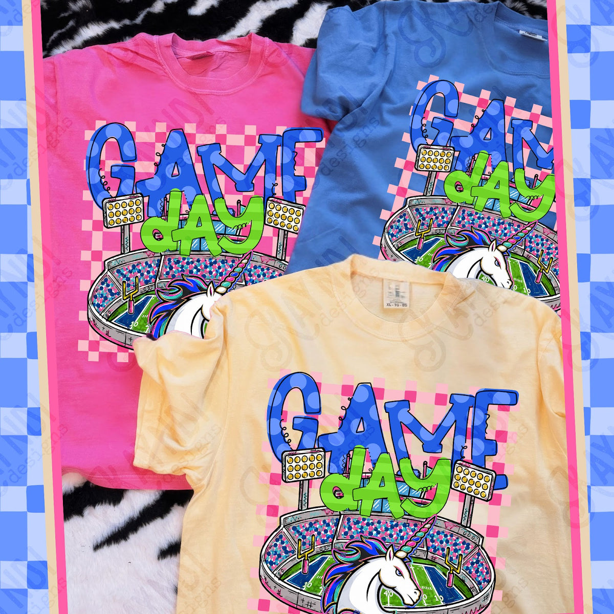 Game Day Stadium Unicorns Top