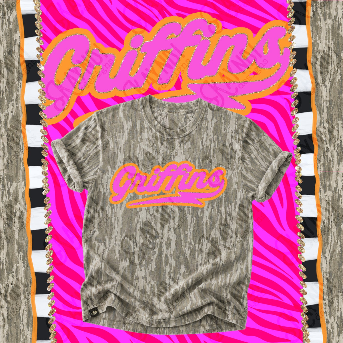 Prism Script Griffins Top