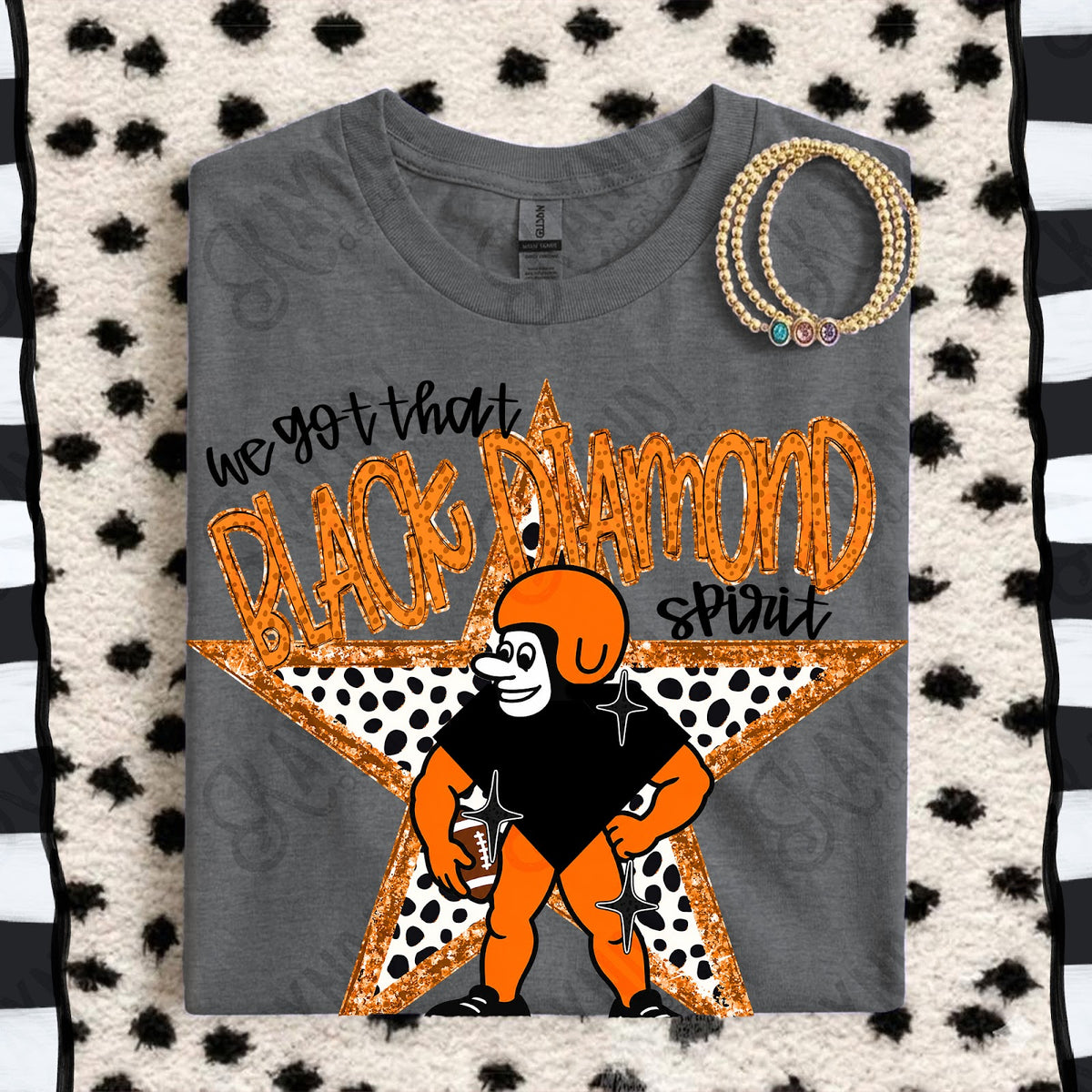 We Got That Spirit Black Diamond Top