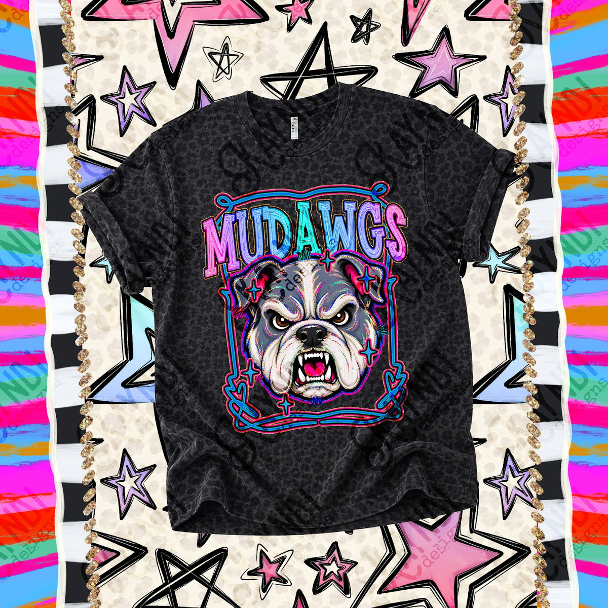 Retro Pop Mudawgs 4 Top