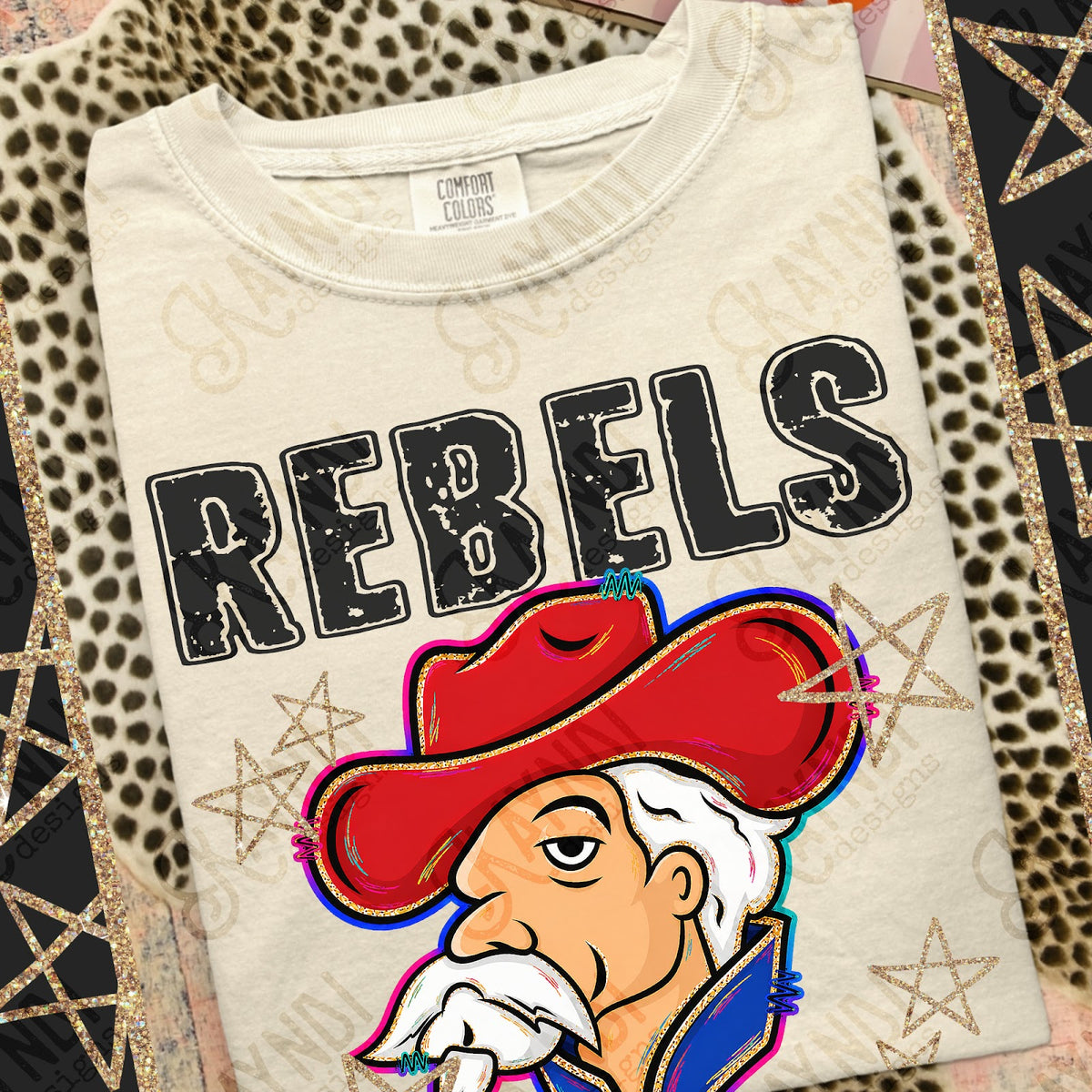Grunge Varsity Rebels 2 Top