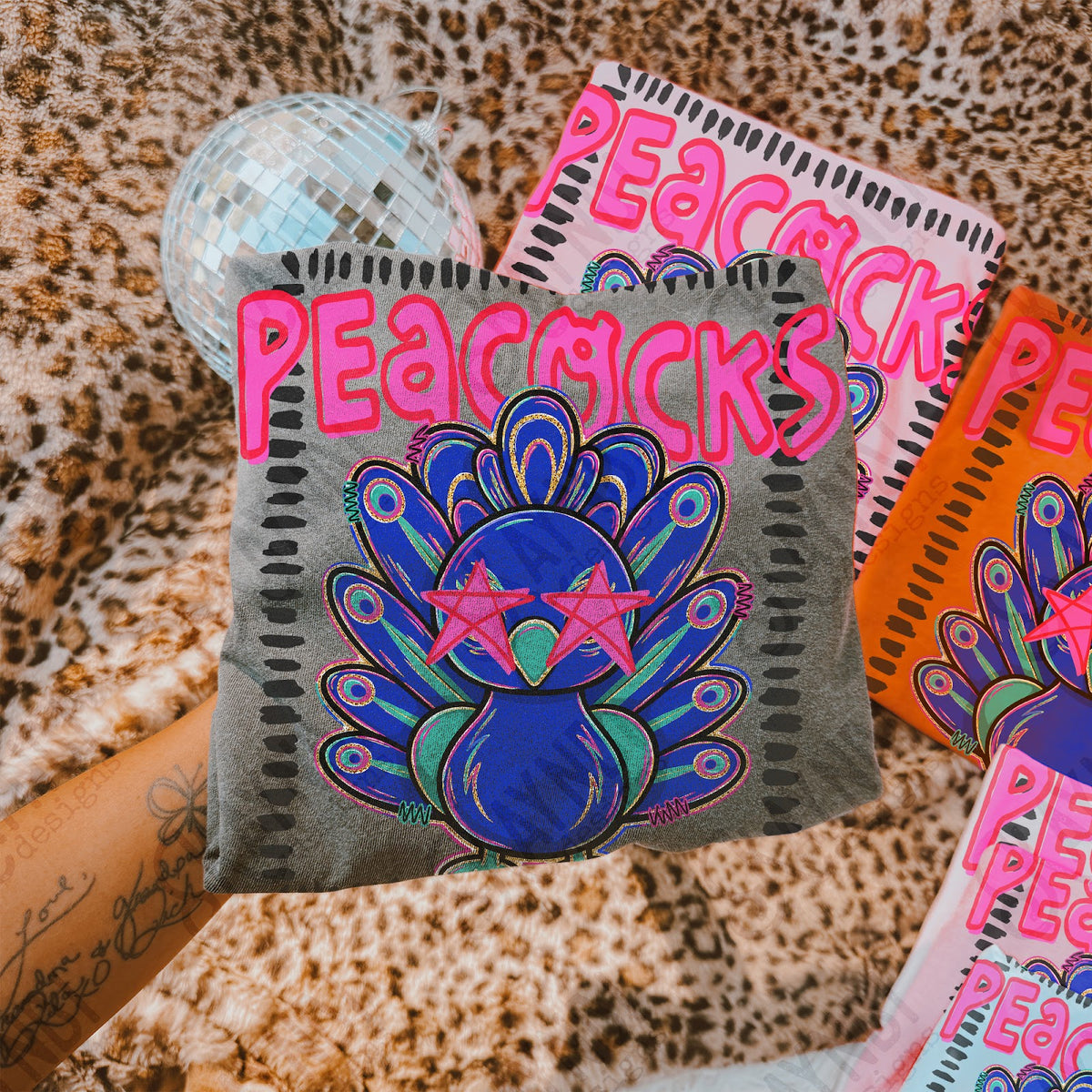 Starstruck Peacocks Top