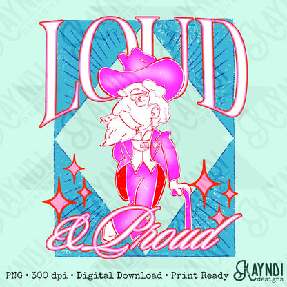 KayndiDesigns Loud and Proud Pink Colonel Top