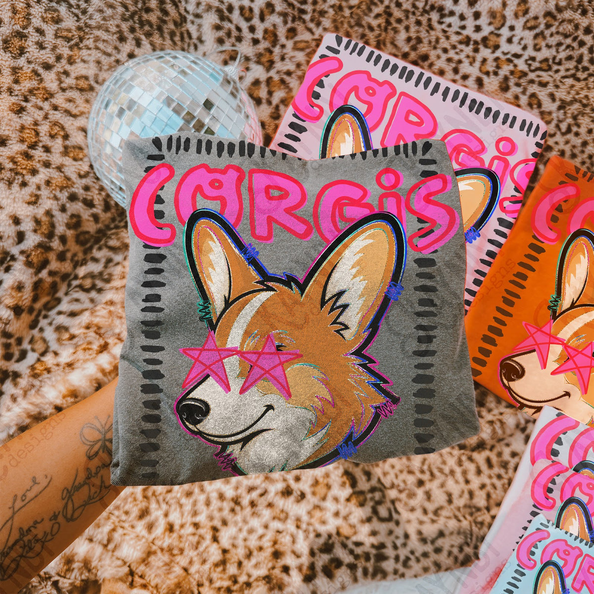 Starstruck Corgis Top