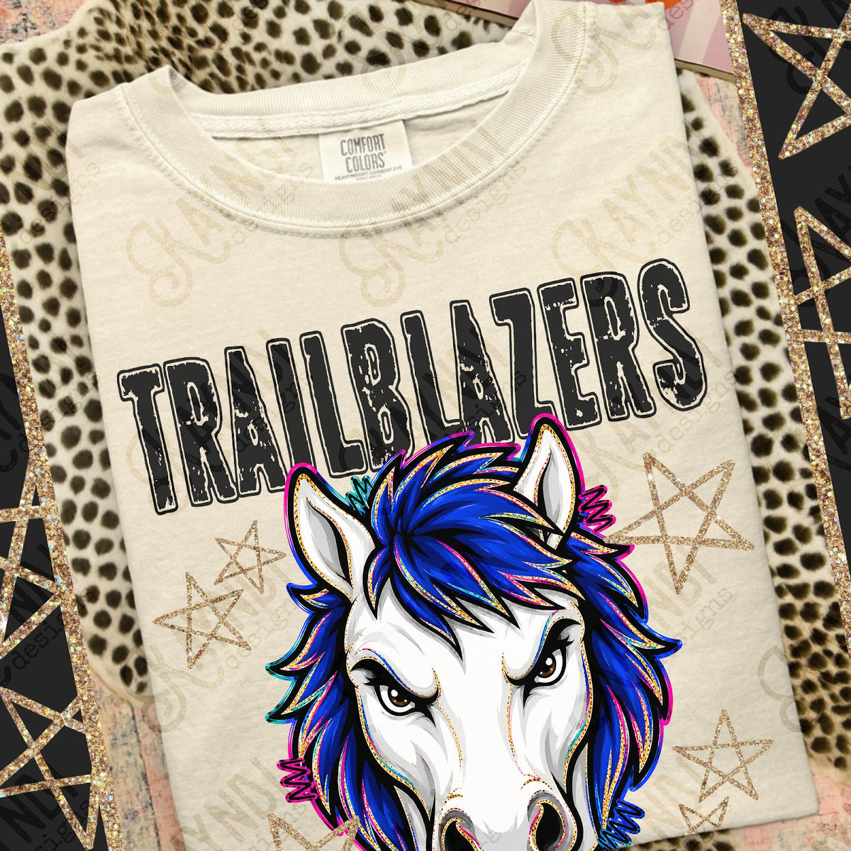 Grunge Varsity Trailblazers 2 Top