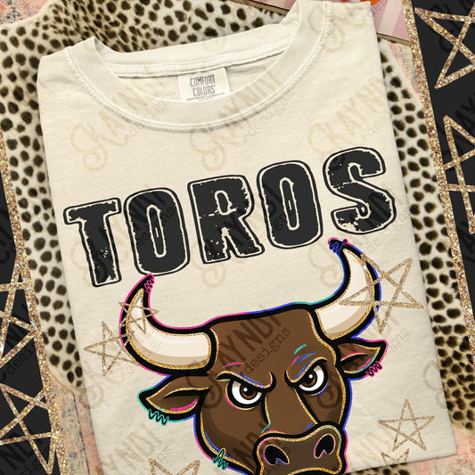 Grunge Varsity Toros 4 Top