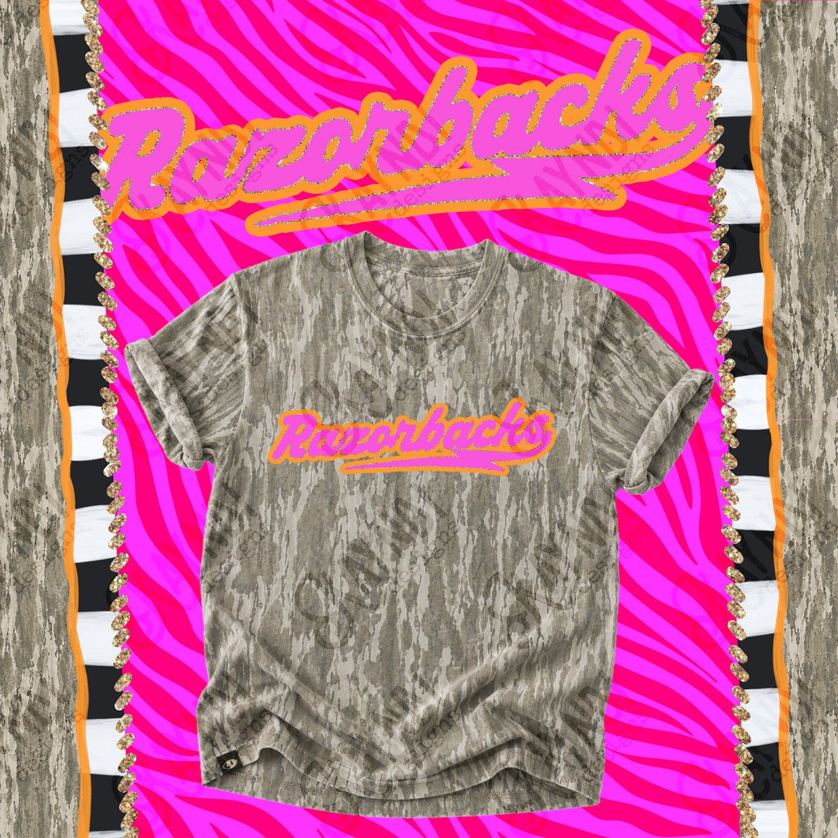 Prism Script Razorbacks Top