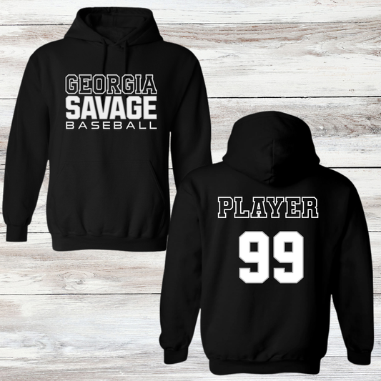 Georgia Savage Baseball- Hoodie Combo