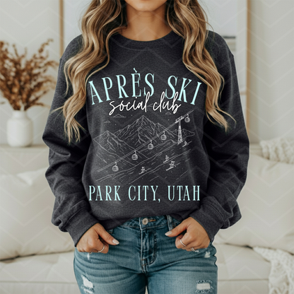 Custom Après-Ski Social Club Top — design example 2