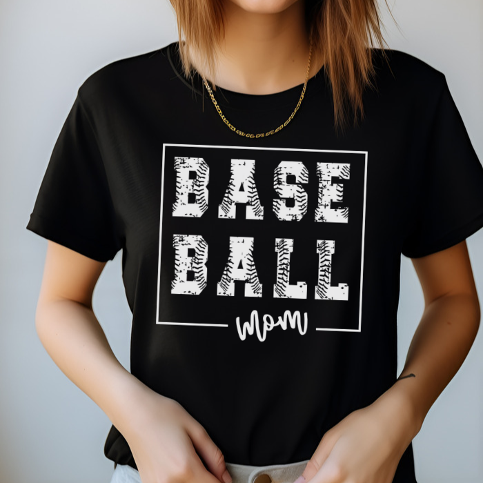 BASE BALL mom in White Top