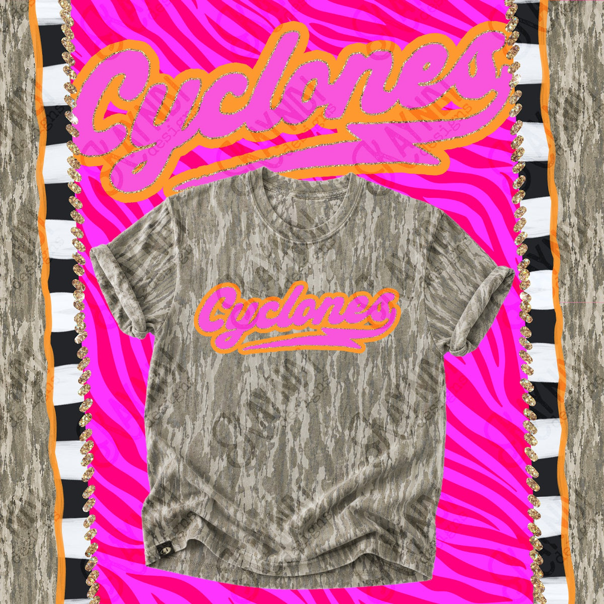 Prism Script Cyclones Top