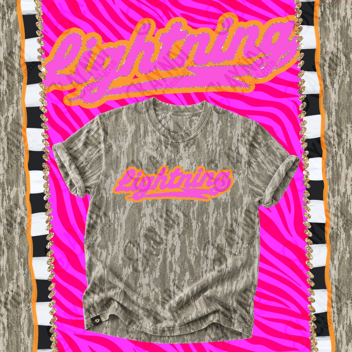 Prism Script Lightning Top