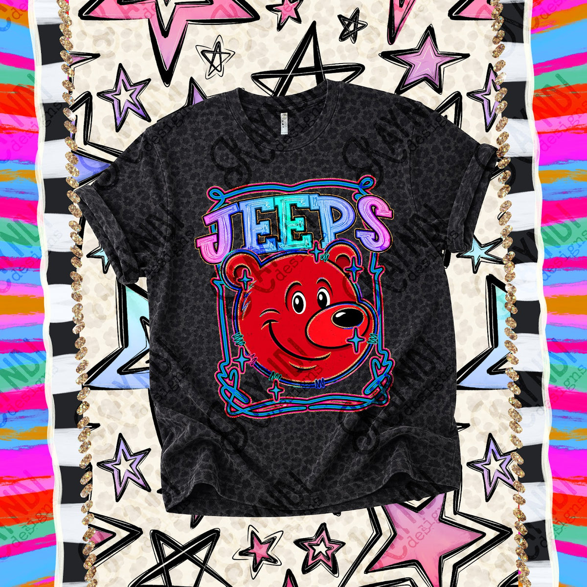 Retro Pop Jeeps Top