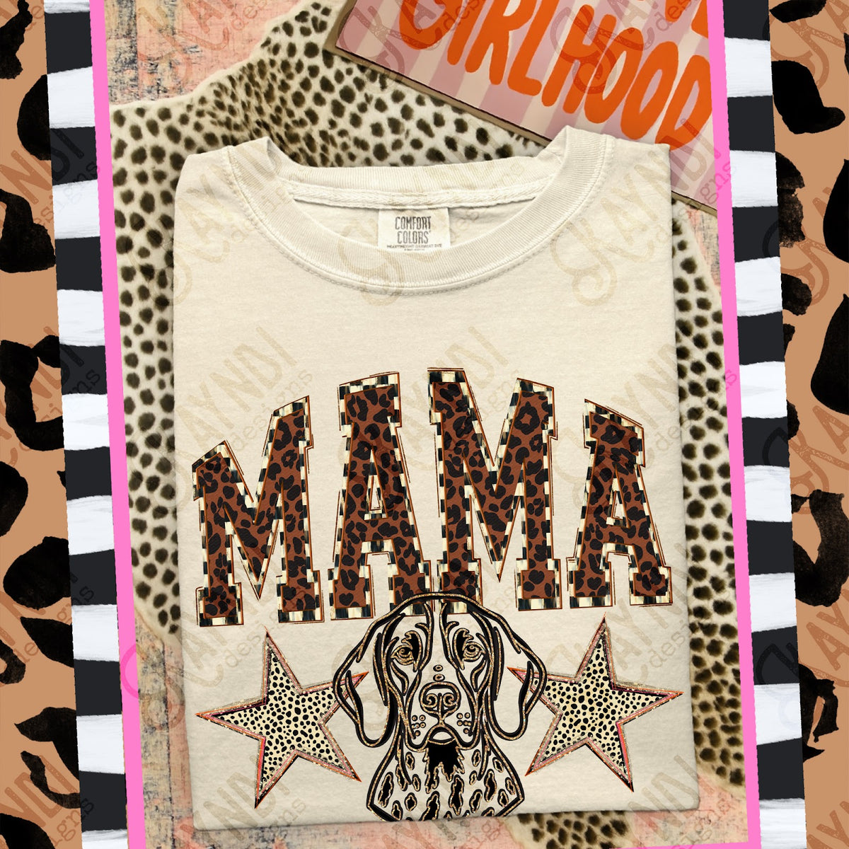 MAMA Pointers Top design mockup