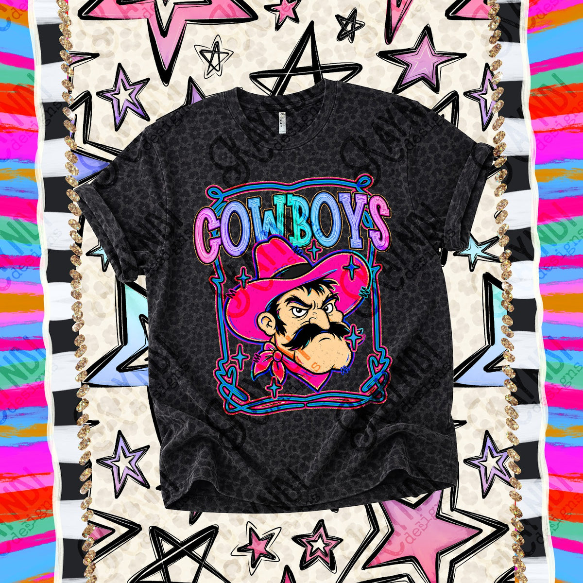 Retro Pop Cowboys 2 Top