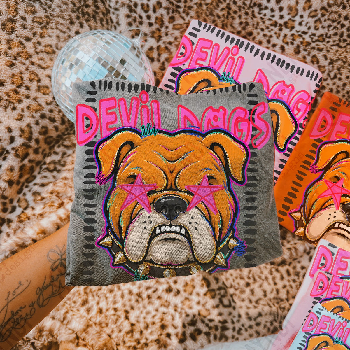 Starstruck Devil Dogs Top
