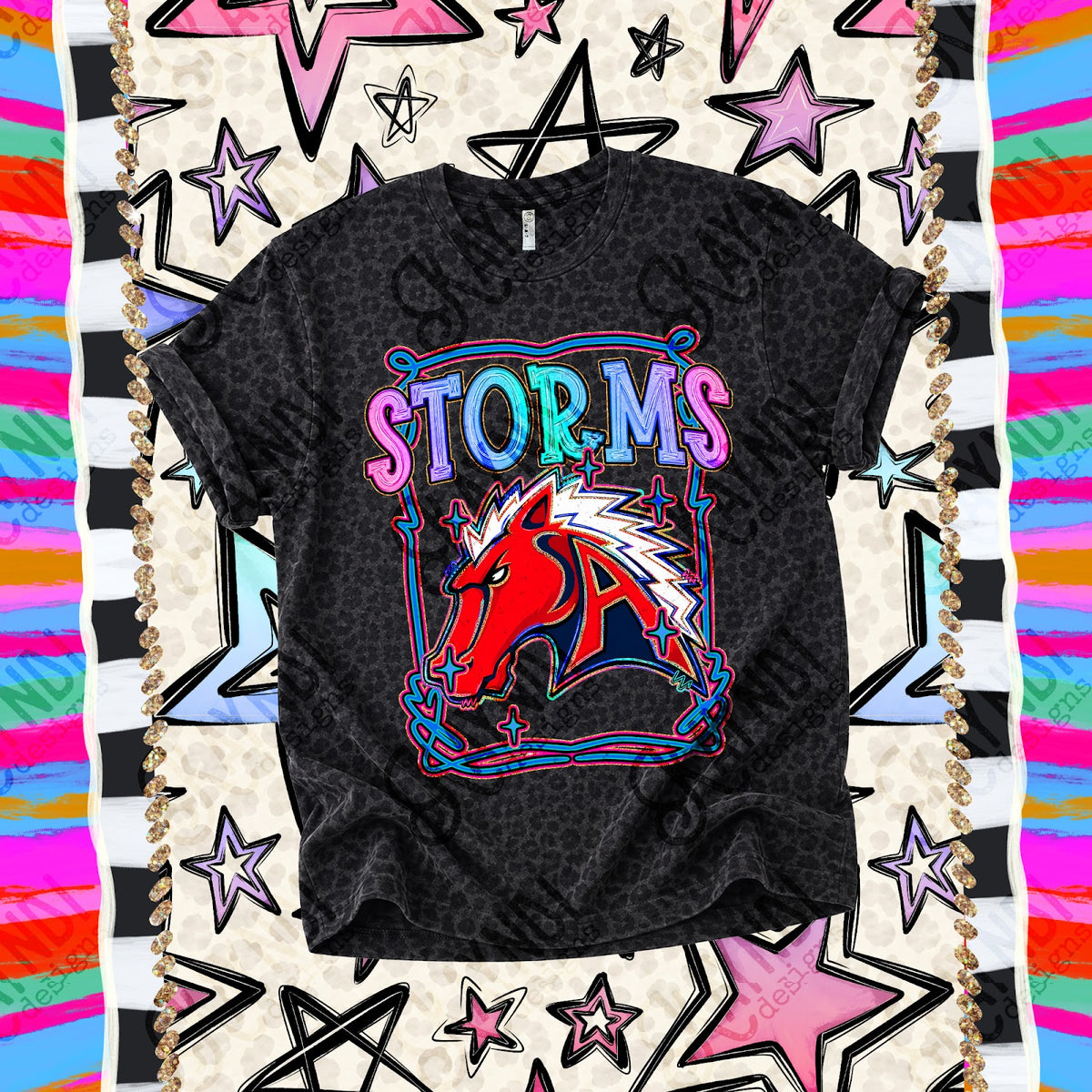 Retro Pop Storms Top