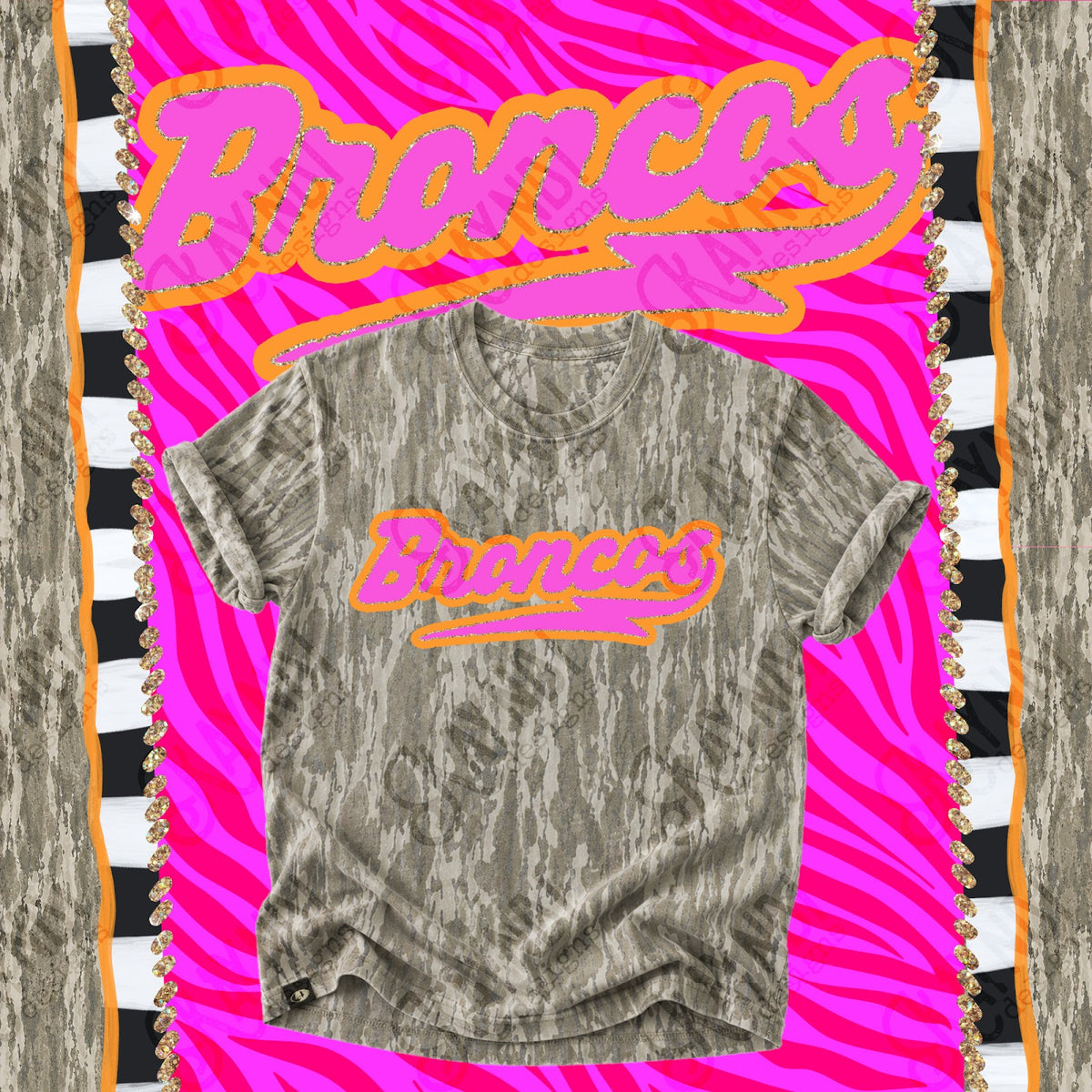 Prism Script Broncos Top