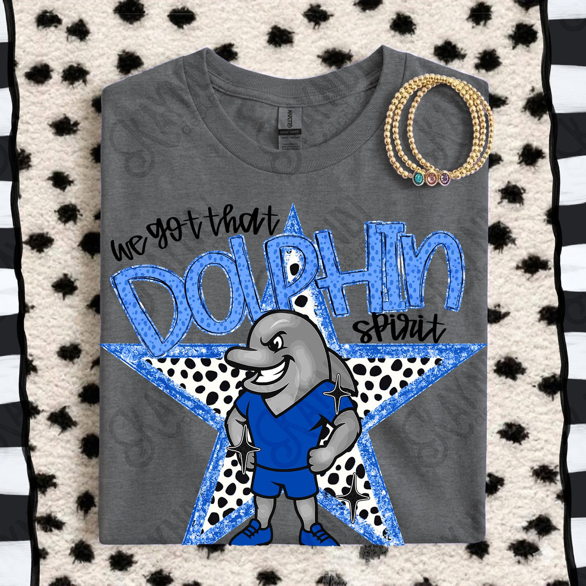 We Got That Spirit Dolphin Top
