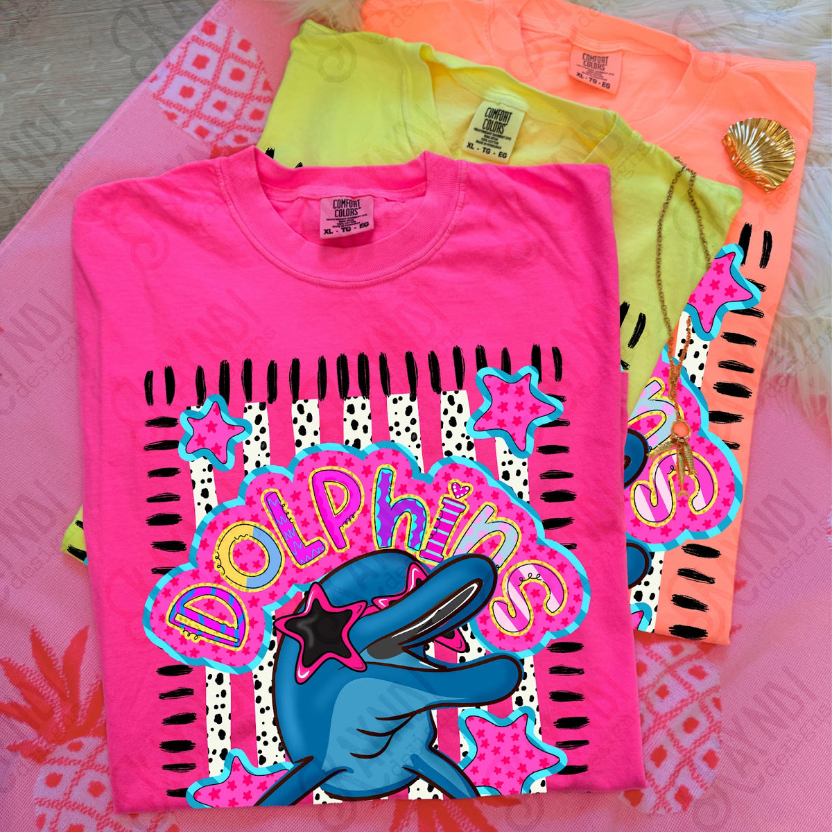 Doodle Star Sunglasses dolphin Top