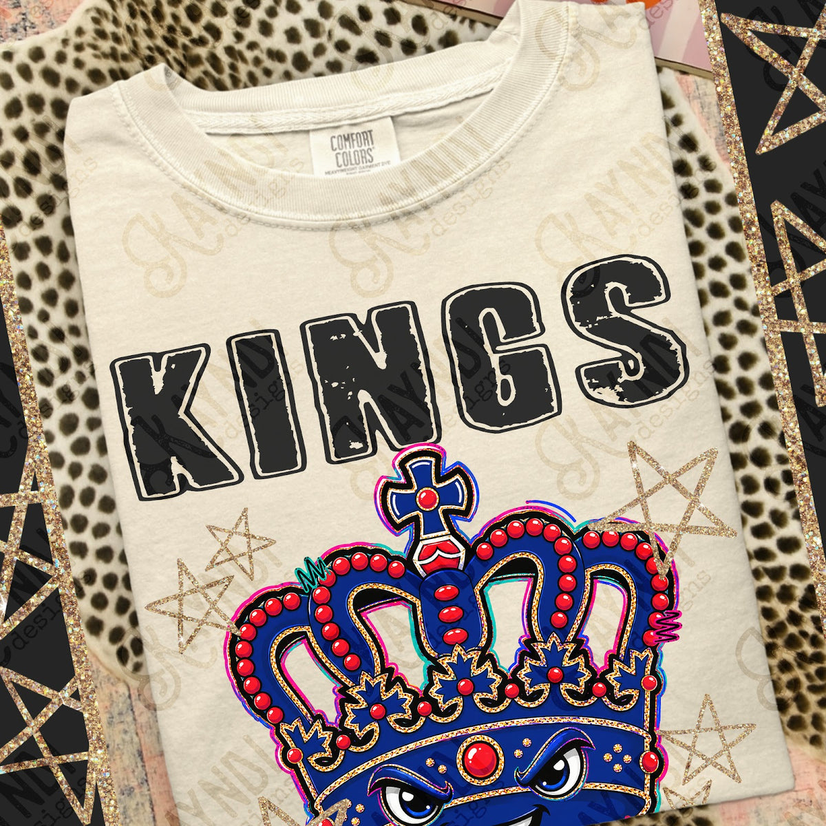 Grunge Varsity Kings Top