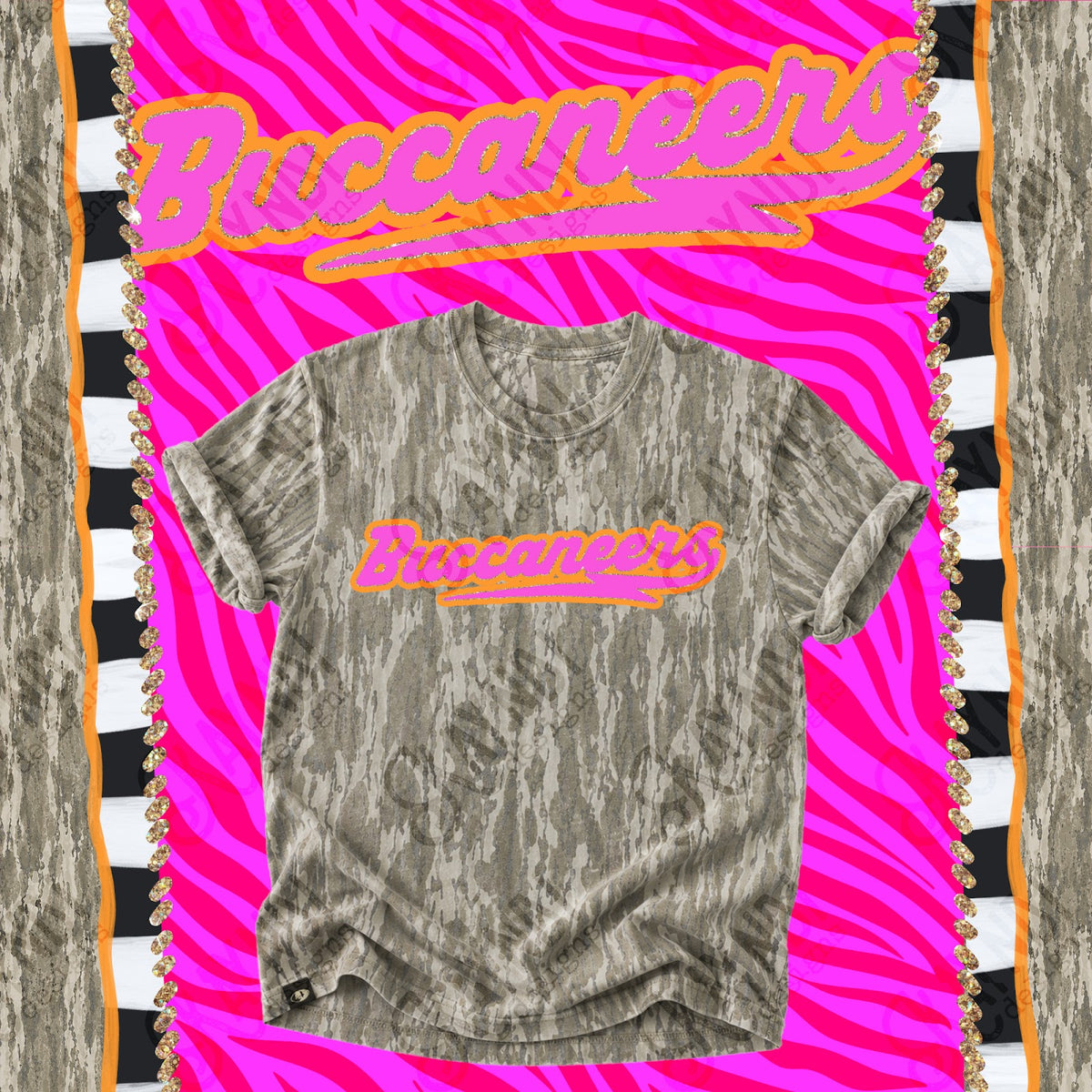 Prism Script Buccaneers Top
